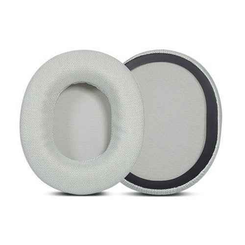 2pcs Sponge Headset Pad for Steelseries Arctis Pro / Arctis 3 / 5 / 7(Black Grey Leather)