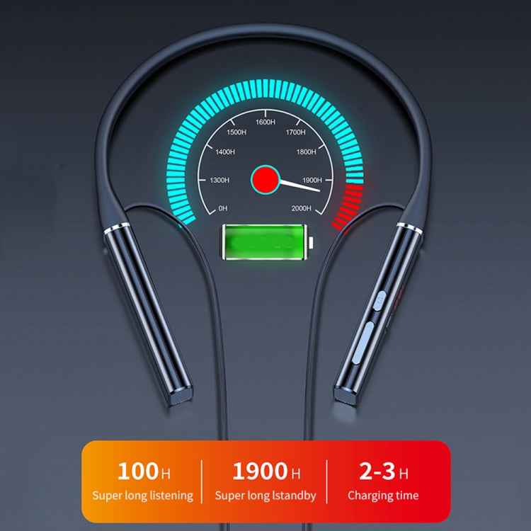 S720 Neck-Mounted Bluetooth Headphone Support TF Card