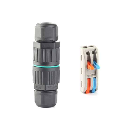 CDF-200/3 Waterproof Wire Connector, With 2 Pin Quick Connector, With 3 Pin Quick Connector, With 3 Pin Cold Pressure Terminal, With 5 Pin Cold Pressure Terminal