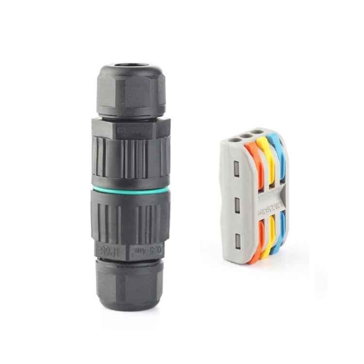 CDF-200/3 Waterproof Wire Connector, With 2 Pin Quick Connector, With 3 Pin Quick Connector, With 3 Pin Cold Pressure Terminal, With 5 Pin Cold Pressure Terminal