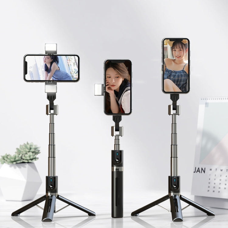 Mobile Phone Tripod Bluetooth Remote Control Live Selfie Stick, Specification:, P96, P96D Single Light, P96D2 Double Light