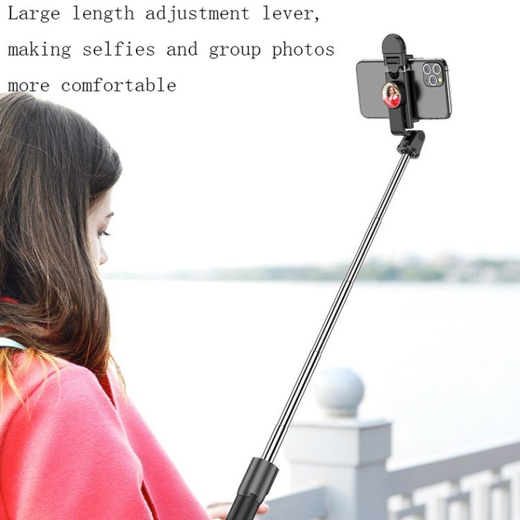 Mobile Phone Bluetooth Selfie Stick Live Bracket, Specification:, K10 (Black), K10 (White), K10S (With Fill Light White)