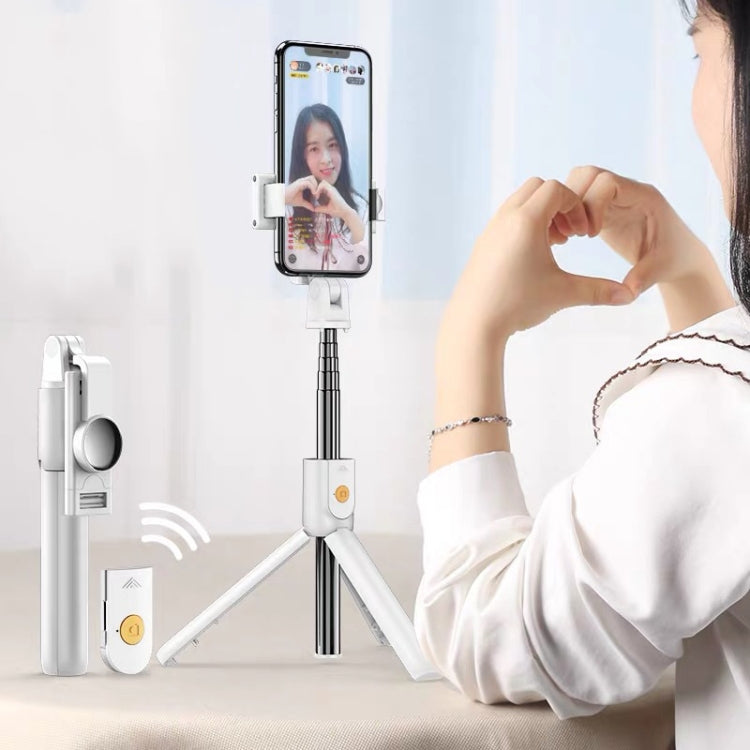 Mobile Phone Bluetooth Selfie Stick Live Bracket, Specification:, K10 (Black), K10 (White), K10S (With Fill Light White)