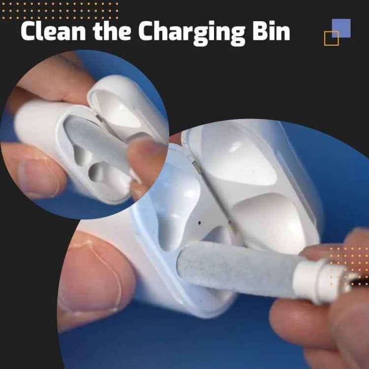 Q5 Bluetooth Earphone Telescopic Cleaning Pen Brush