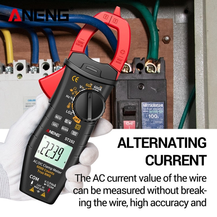 ANENG ST191 Multifunctional AC Clamp Digital Meter, ST190 Red, ST190 Black, ST191, ST192 600A DC Current, ST193 Intelligent Automatic
