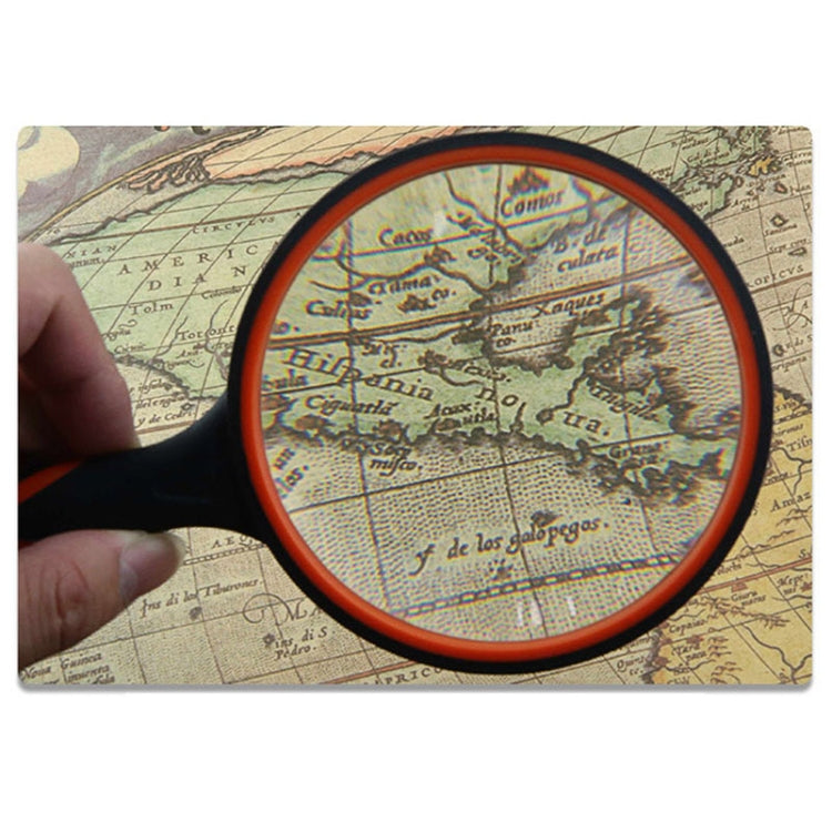 10X HD Optical Lens Handheld Magnifying Glass, 10X (75mm), 10X (100mm), 10X (50mm), 10X (65mm)