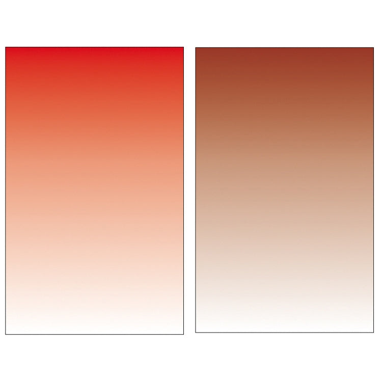 54 x 83cm Gradient Morandi Double-sided Film Photo Props Background Paper, Red / Gold Brown, Blue /Green, Deep Gray / Light Gray