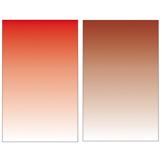 54 x 83cm Gradient Morandi Double-sided Film Photo Props Background Paper, Red / Gold Brown, Blue /Green, Deep Gray / Light Gray