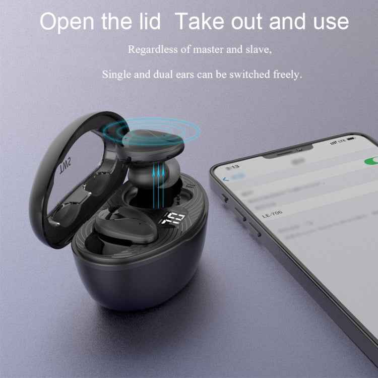 Mini Wireless With Charged Power Display ENC Bluetooth Headset