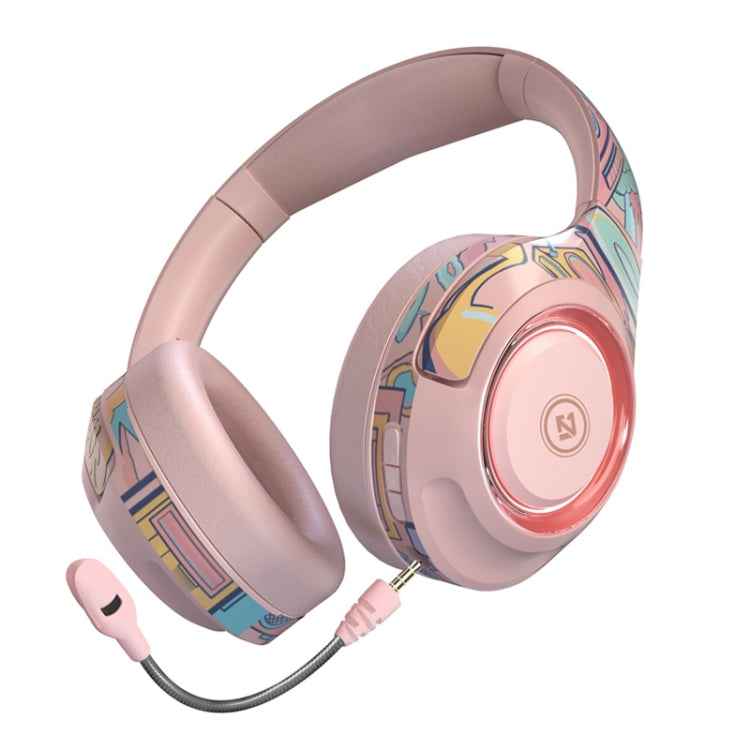 EL-A2 Gaming Ambient Light Folding Wireless Bluetooth Headset