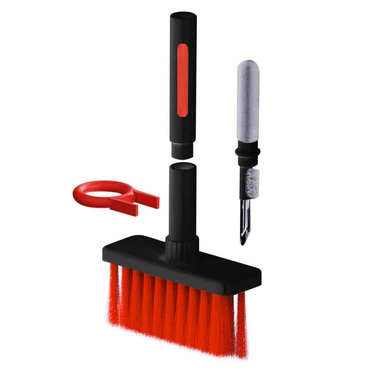 2 PCS 5 In 1 Earbud Cleaning Pen + Keyboard Cleaning Brush + Key Cap Puller