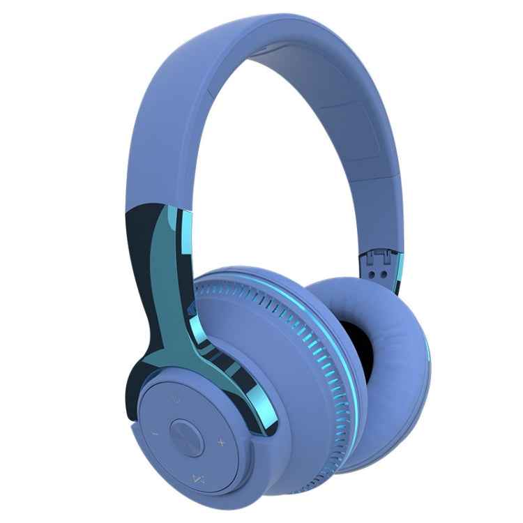 H2 Colorful Luminous Subwoofer Folding Retractable Card Wireless Bluetooth Headset