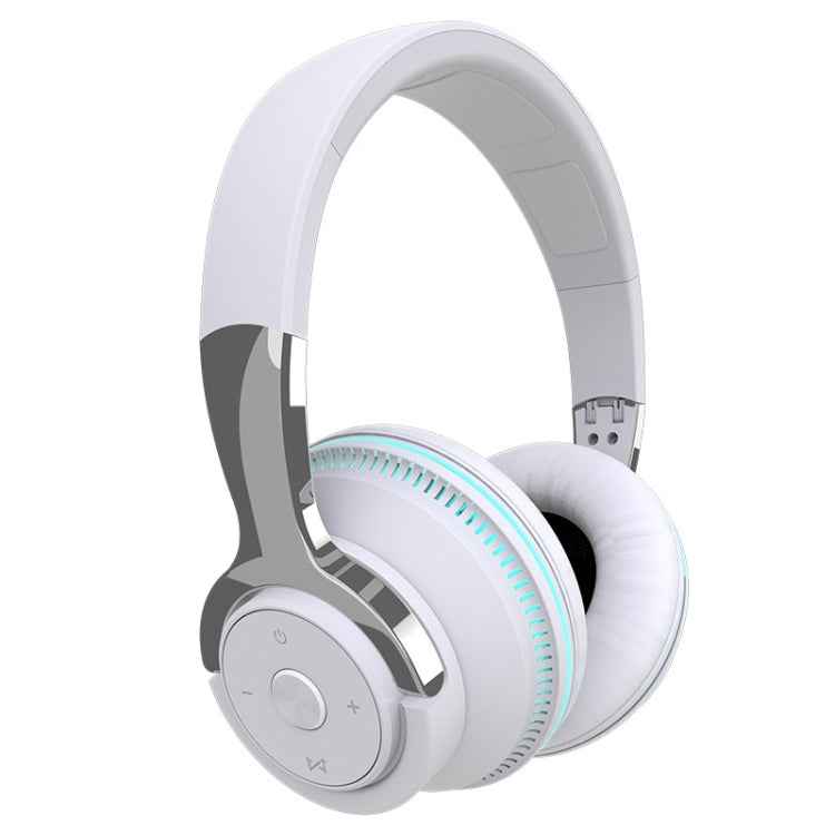 H2 Colorful Luminous Subwoofer Folding Retractable Card Wireless Bluetooth Headset