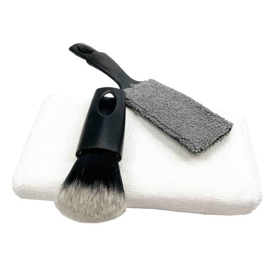 3 PCS / Set Car Detail Slit Brush Tire Cleaning Brush, 3 PCS / Set