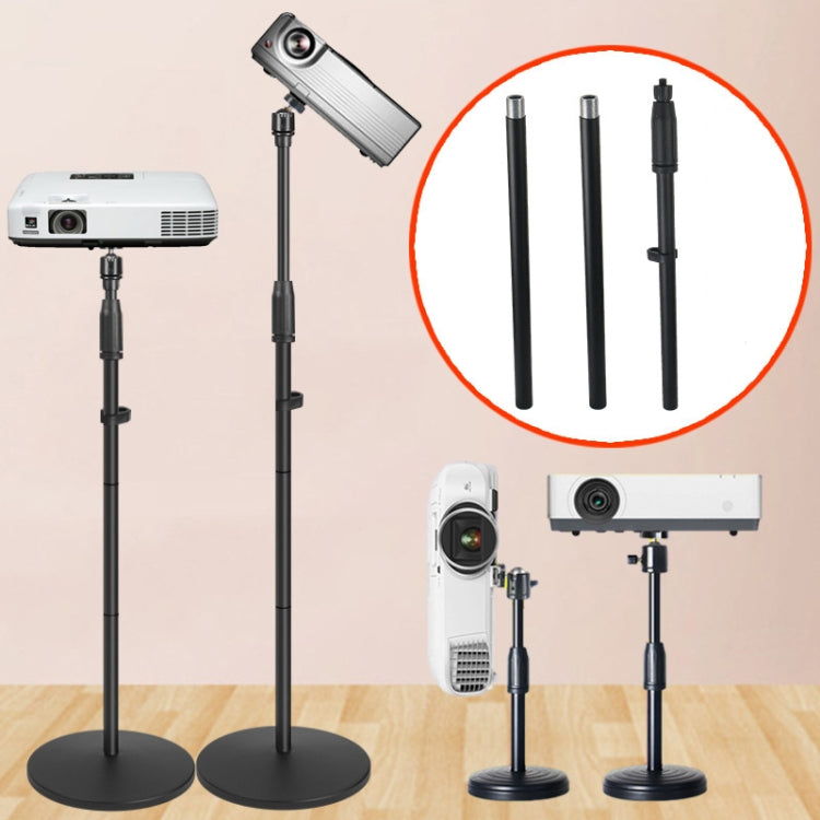 Plus Metal Disc Projector Bracket Camera Floor Desktop Bracket,Size:, 0.3m With PTZ, 1.4 m With PTZ
