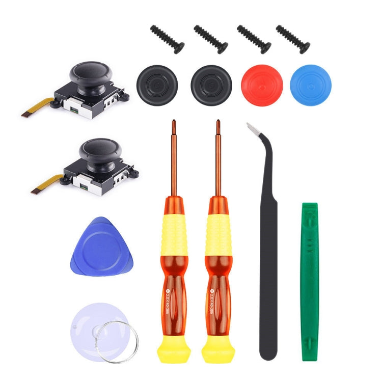 Joy-Con 3D Joystick Repair Screwdriver Set Gamepads Disassembly Tool For Nintendo Switch, 5 In 1, 6 In 1, 7 In 1, 10 In 1, 11 In 1, 12 In 1, 15 In 1, 16 In 1, 17 In 1, 18 In 1, 20 In 1, 21 In 1, 22 In 1, 23 In 1, 25 In 1, 27 In 1