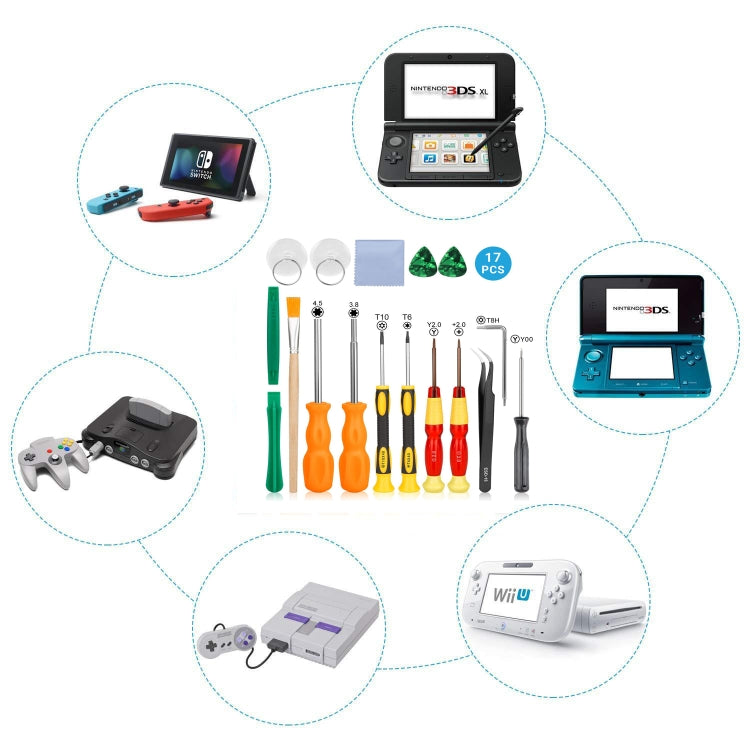 17 In 1 Game Console Repair Screwdriver Tool Set For NS Switch