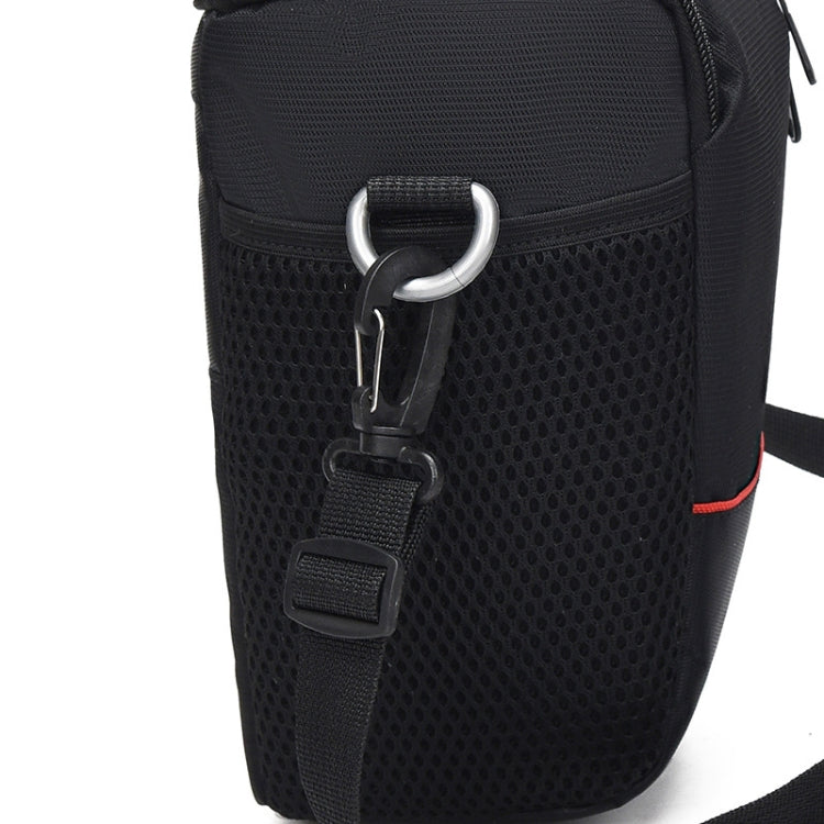 Byk-1683 Triangular Waterproof and Wear-resistant Camera Bag, Red, Yellow