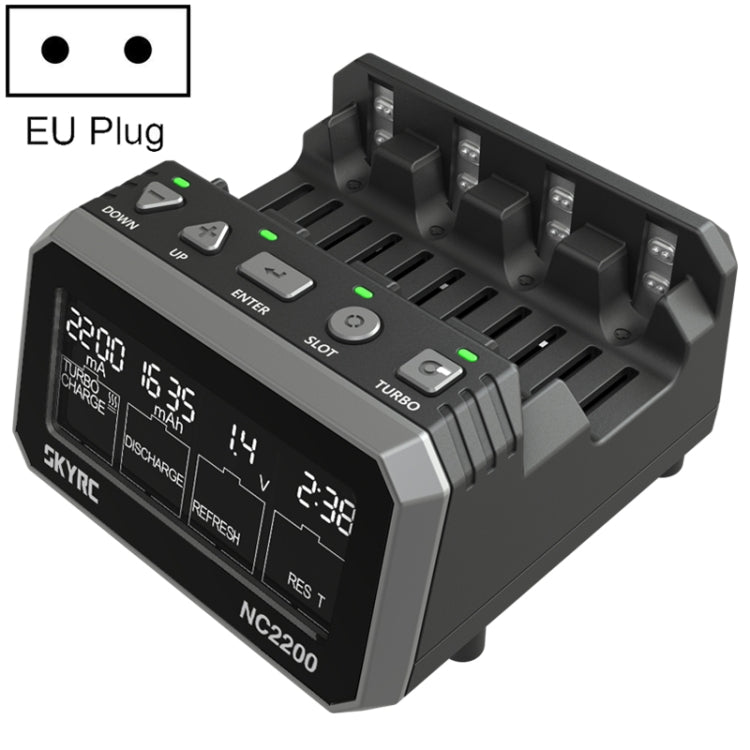 SKYRC NC2200 Multifunction Battery Charger Analyzer, EU Plug, US Plug