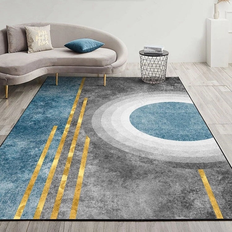 Modern Abstract Geometric Living Room Rug Coffee Table Cushion, 80x200cm, 120x160cm