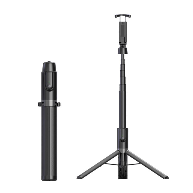 AB403 Live Broadcast Landing Integrated Telescopic Mobile Phone Triangle Bracket, Black, White, Black Red