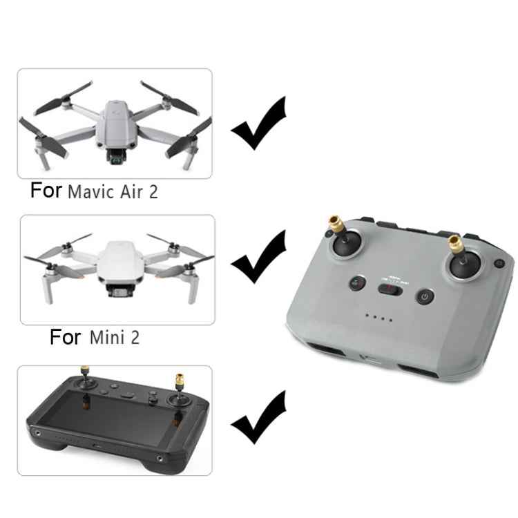 Remote Control Aluminum Alloy Extension Joystick for DJI Mini 3 Pro/Mavic Air 2/Mini 2