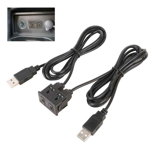 Car Universal Modification Dual Type-C Interface, Type-C+Type-C