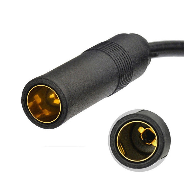 3 PCS Automobile DIN Female Mouth Transfer ISO Female Mouth Audio Antenna Switch Plug, DIN Female Mouth Transfer ISO Female Mouth