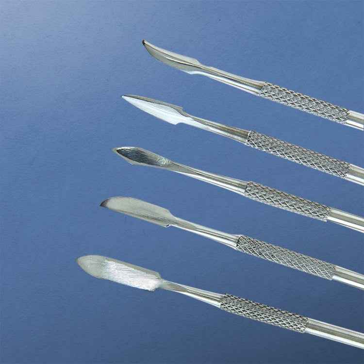 12 In 1 Stainless Steel Wax Carving Knife Dental Tool Set Clay Modeling Tool
