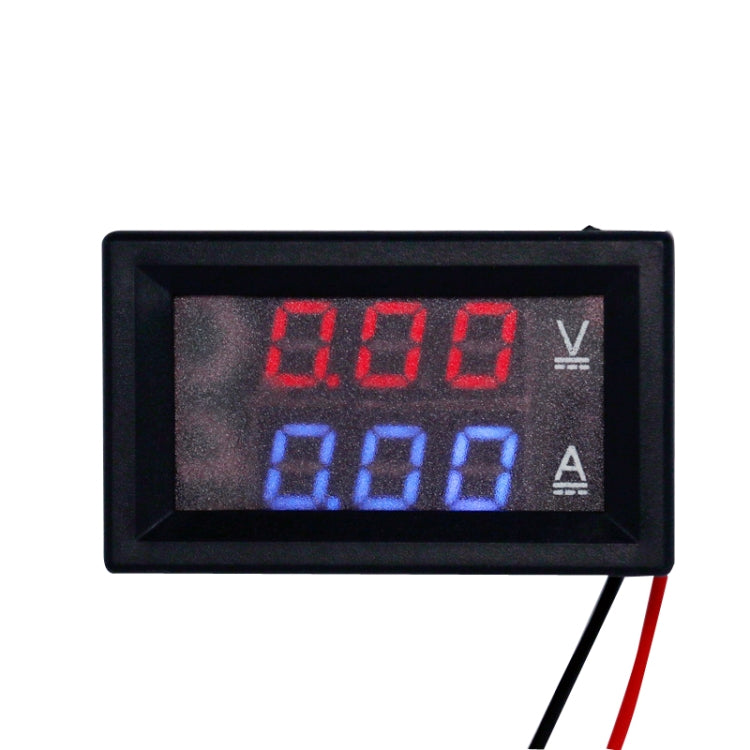 Dual-Display Voltage Current Meter Digital DC Voltage Meter, 10A (Red), 10A (Red Blue), 10A (Blue), 50A (Red), 50A (Red Blue), 50A (Blue)