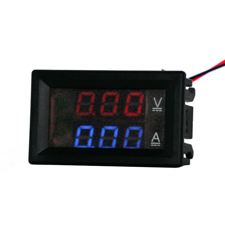 Dual-Display Voltage Current Meter Digital DC Voltage Meter, 10A (Red), 10A (Red Blue), 10A (Blue), 50A (Red), 50A (Red Blue), 50A (Blue)
