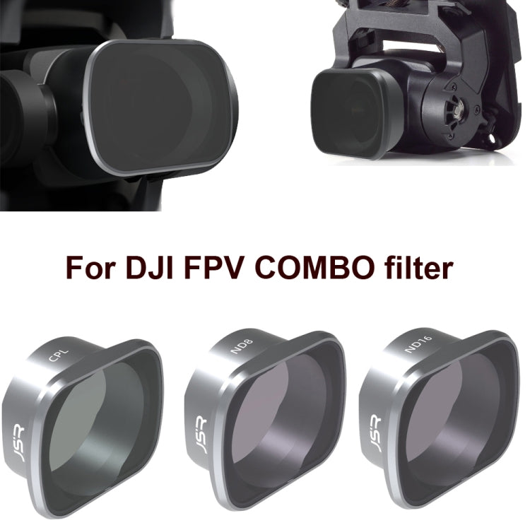 JUNESTAR  Drone Filters For DJI FPV COMBO ,Model:, MCUV, CPL, ND4, ND8, ND16, ND32, ND64, ND8PL, ND16PL, ND32PL, ND64PL, Night, Star, CPL+ND8+ND16, ND4+ND8+ND16+ND32, ND8/16/32/64PL, UV+CPL+ND4/8/16/32, UV+CPL+ND8/16/32/64+STAR+Night