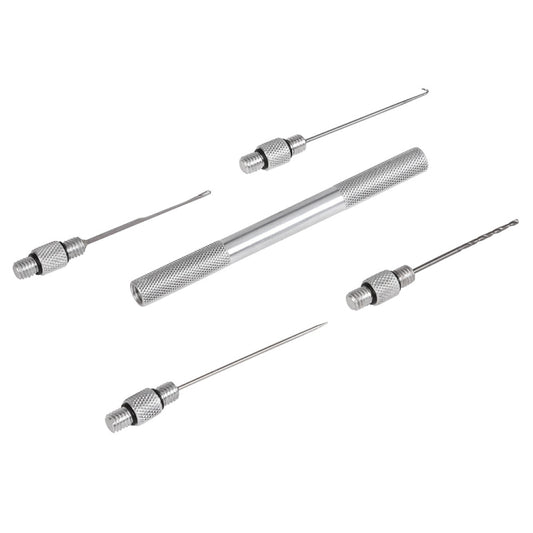 LEO 27936 5 In 1 Metal Hook Needle Bait Tool, 5 In 1