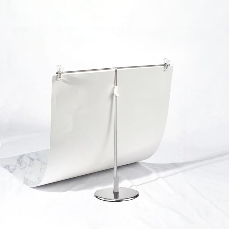 Photography Backdrop Stand Camera Photo Background Props,Style:, T-type 2-section 85cm, T-type Clamp  87cm, T-type Magnetic 80cm, L-type Desktop 85cm, L-type Magnetic 85cm, T-type 4-section  95cm, KT Board