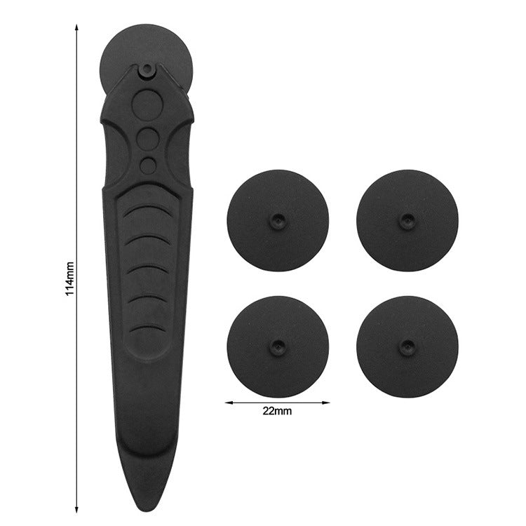 10 Set Carbon Fiber Roller lever Crowbar Phone Split Frame Maker, 10 Sets Removal Tool