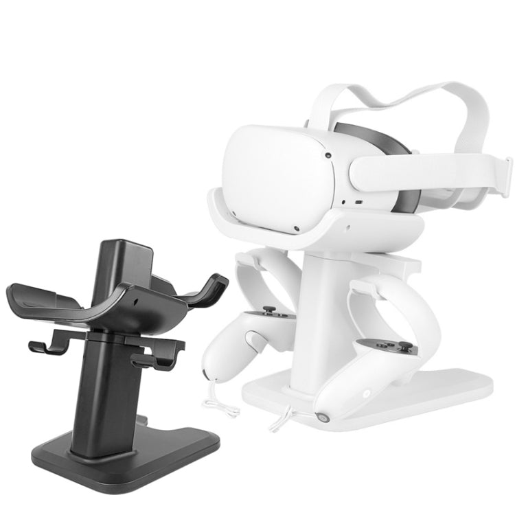 VR Stand Headset Display And Controller Holder Mount For Meta Quest 2, For Oculus Quest 2 White, For Oculus Quest 2 Black