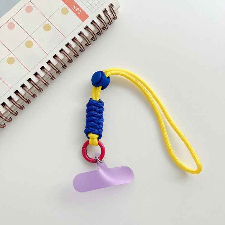 2 PCS  Mobile Phone Colorful Lanyard With Patch
