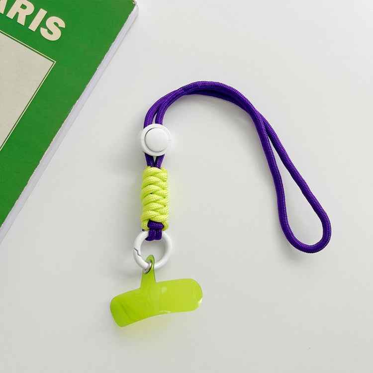 2 PCS  Mobile Phone Colorful Lanyard With Patch