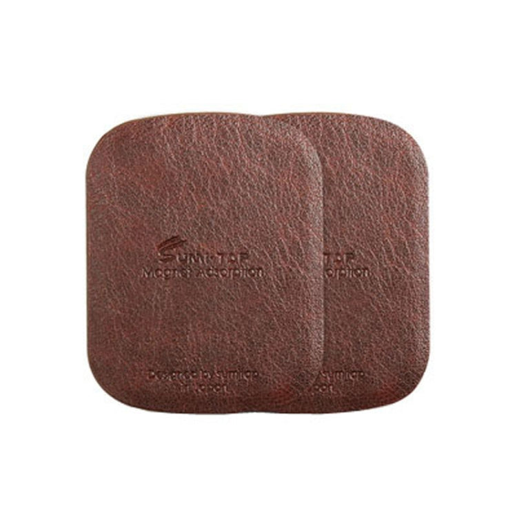 SUMITAP STHP-C40 Leather Square Magnetic Sheet Magnetic Car Phone Holder Accessories