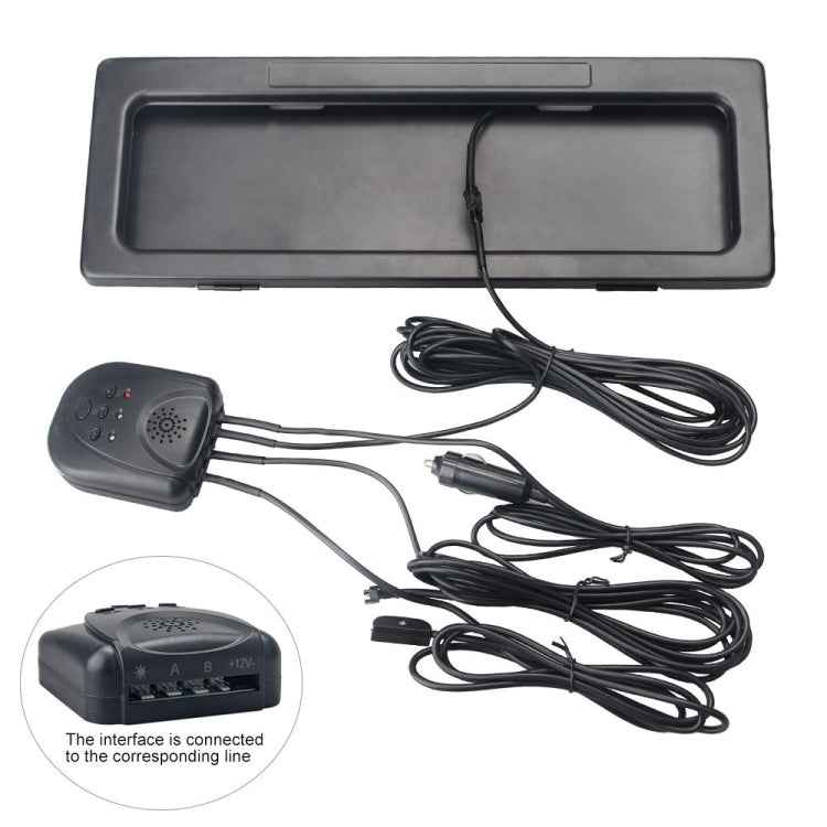 Australian Regulations Front And Rear Dual-Brand Electric Vehicle License Plate Frame