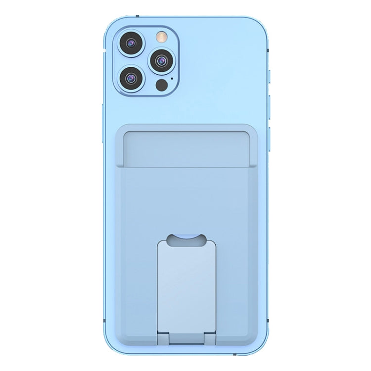 CY133H Silicone Magnetic Phone Holder with Card Holder Function