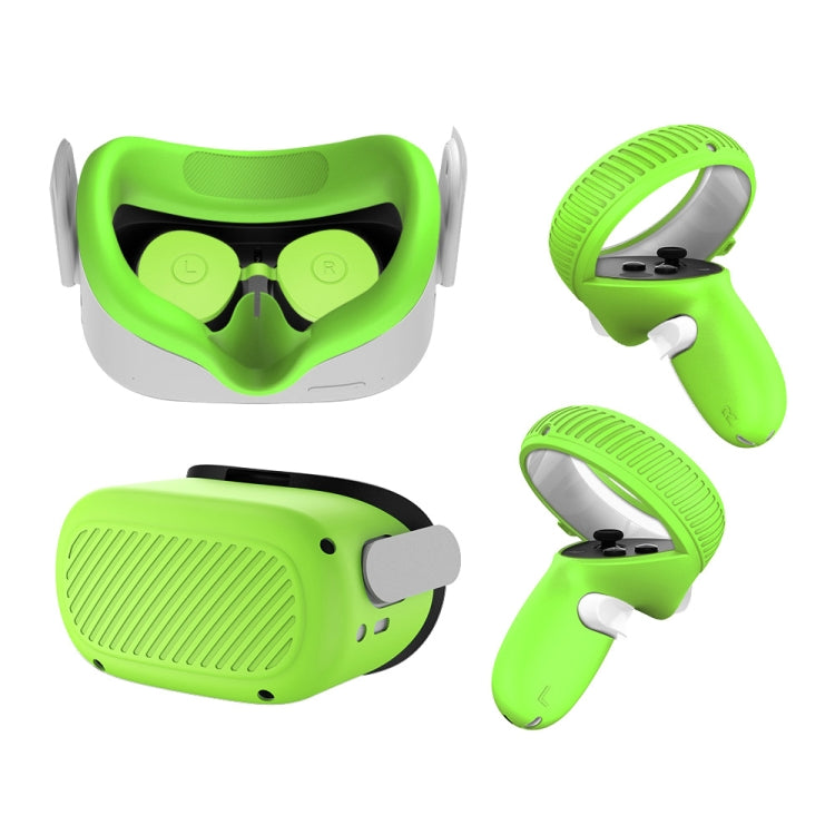 VR Glasses Lens Shell Handle Protective Case For Oculus Quest 2, White, Red, Green