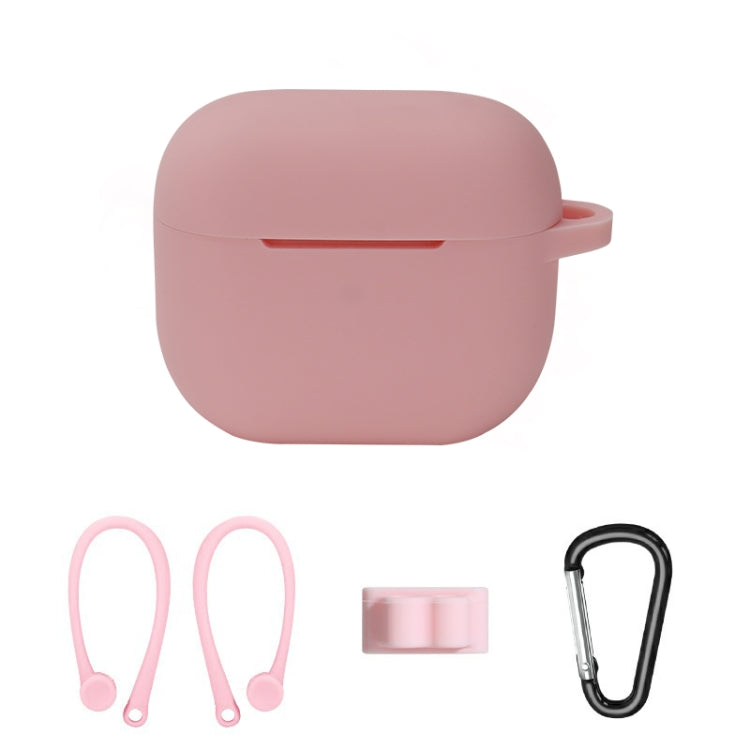 Bluetooth Earphone Silicone Cover Set For AirPods 3, 5 PCS/Set White, 5 PCS/Set Mint Green, 5 PCS/Set Grass Green, 5 PCS/Set Pink, 5 PCS/Set Black, 5 PCS/Set Red, 5 PCS/Set Yellow, 5 PCS/Set Gray, 5 PCS/Set Wine Red, 5 PCS/Set Light Purple             ...