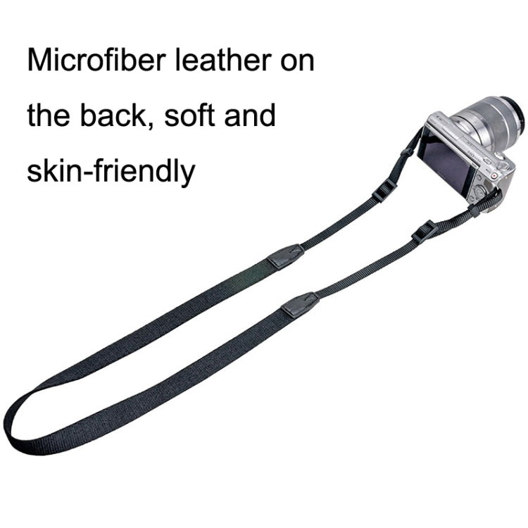 CH-006 Decompression Camera Photography Strap Telescope Shoulder Strap, Black, Coffee
