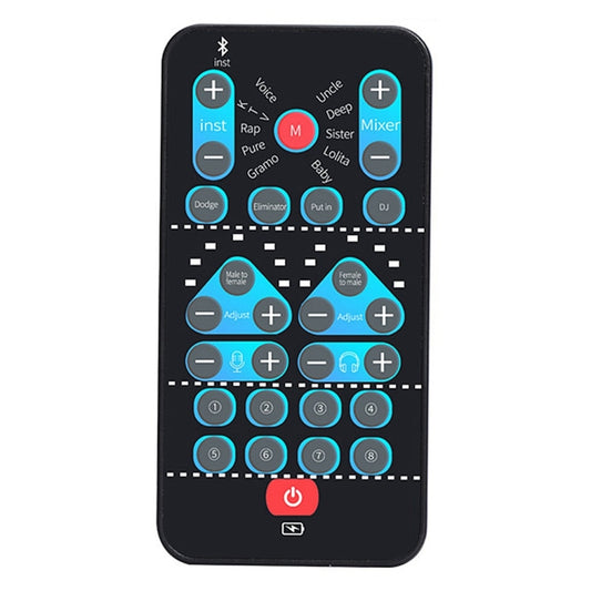 M10  Mobile Computer Sound Card Mini Voice Changer K Song Recording Bluetooth Voice Changer
