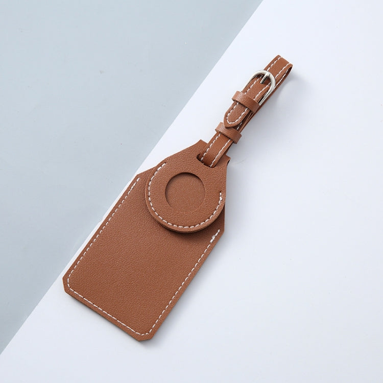 PU Anti-Lost Luggage Tag Tracker Cover for AirTag