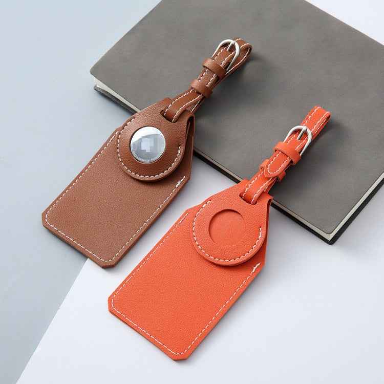 PU Anti-Lost Luggage Tag Tracker Cover for AirTag