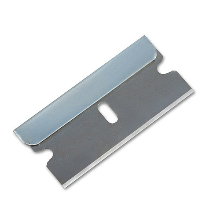 100 PCS A25 Car Film Mobile Phone Screen Auxiliary Tool Single Sided Stainless Steel Blade, 100 PCS - BSPART