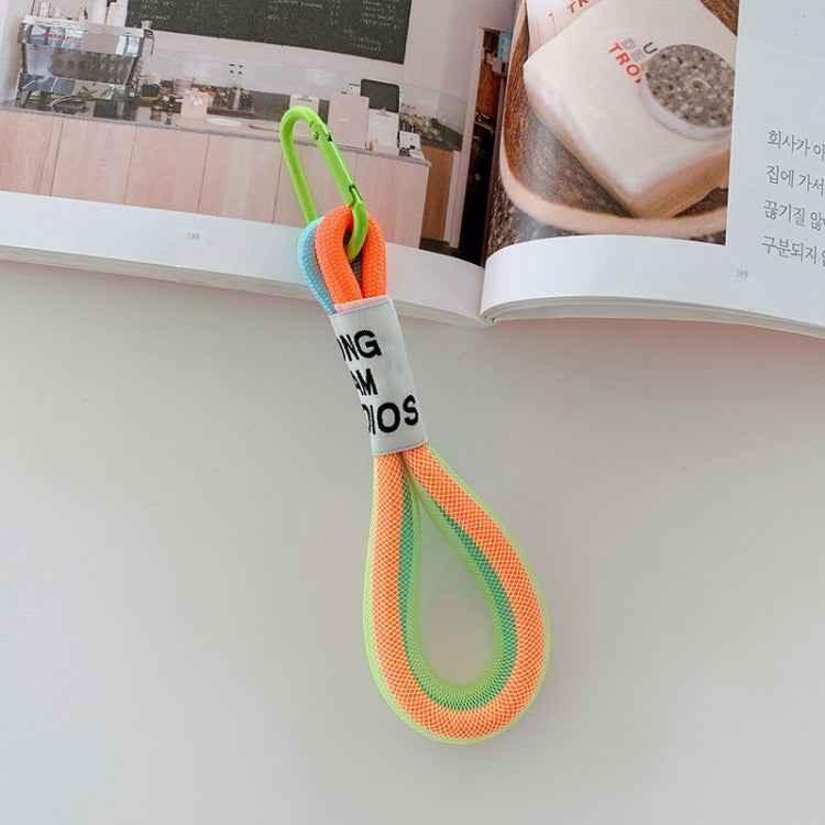 5 PCS Mobile Phone Case Fluorescent Lanyard Cellphone Wrist Rope