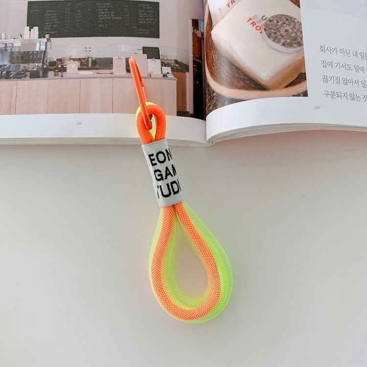 5 PCS Mobile Phone Case Fluorescent Lanyard Cellphone Wrist Rope